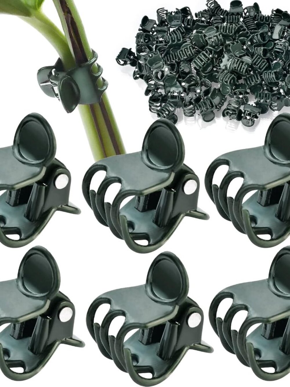 100 Pcs Plant Clips Orchid Clips Plants Orchid Support Clips Flower Vine Clips f
